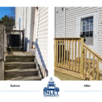 AC Inlet Housing Rehab Program -Steps and Deck Before & After